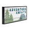 Stupell Industries Adventure Awaits Camping Scene Framed Giclee Art